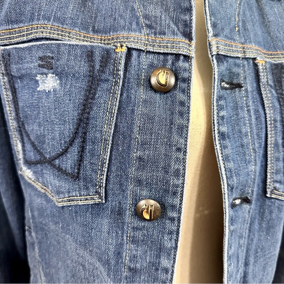 NWT! Yanuk Dark Blue Jean Jacket - Picture 3 of 11